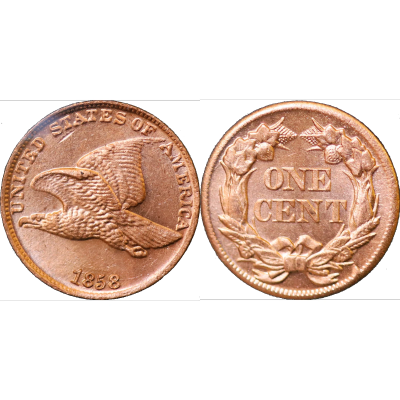 1857 Flying Eagle Cent
